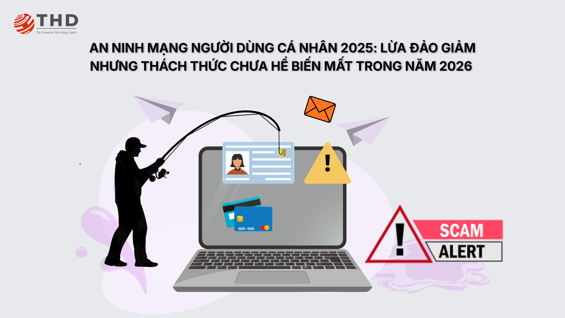 An ninh mạng cá nhân 2025: Lừa đảo giảm, nhưng thách thức chưa hề biến mất trong năm 2026