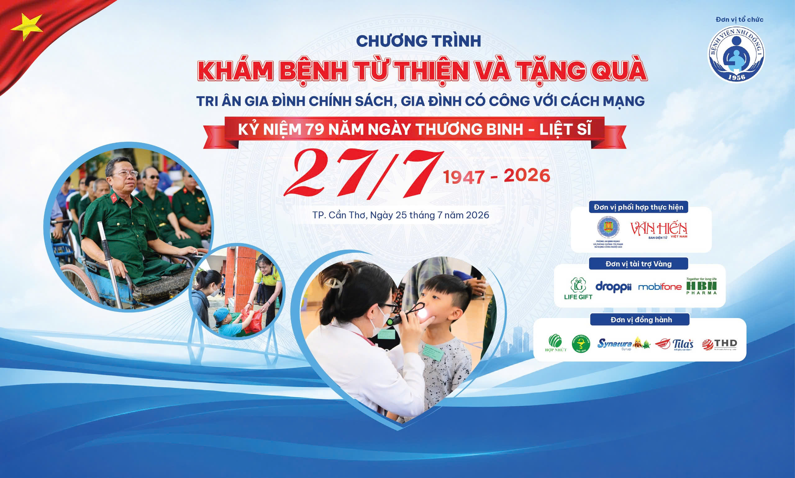 THD đồng hành cùng chương trình “Khám bệnh từ thiện và tặng quà”, tri ân gia đình chính sách nhân kỷ niệm 79 năm Ngày Thương binh - Liệt sĩ